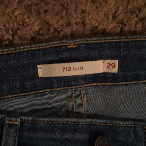 Levi’s Jeans 712 Slim Cut - Picture 2 of 8